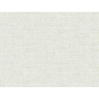 Papyrus Weave White Paper Peel & Stick Repositionable Wallpaper Roll (Covers 45 Sq. Ft.)