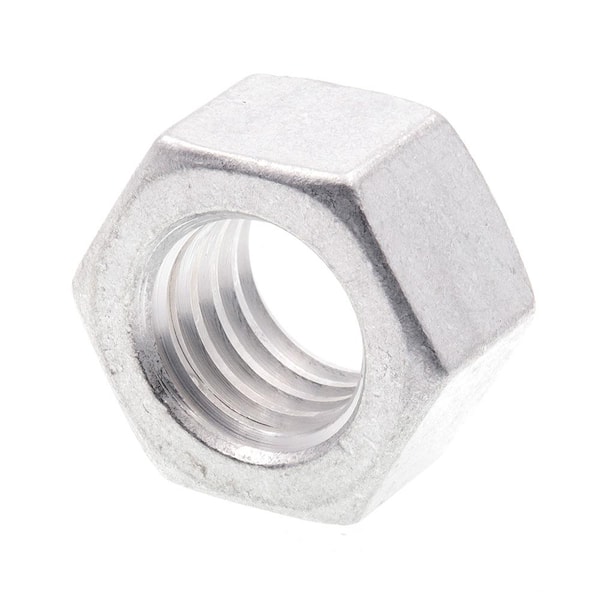 Prime-Line 1/2 in.-13 Aluminum Finished Hex Nuts (10-Pack)