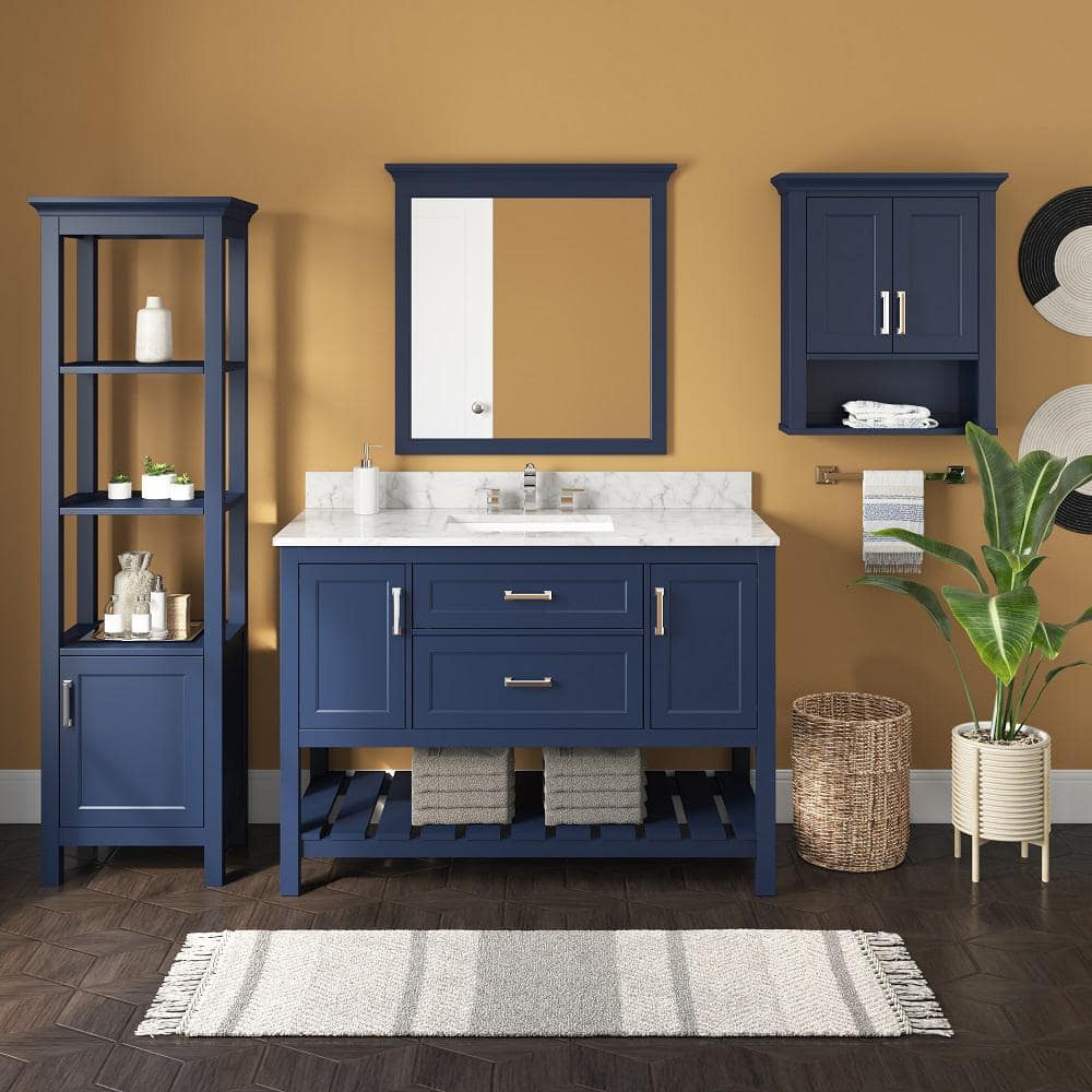 Lawson 48" Aegean Blue Freestanding Single Bathroom Vanity Base