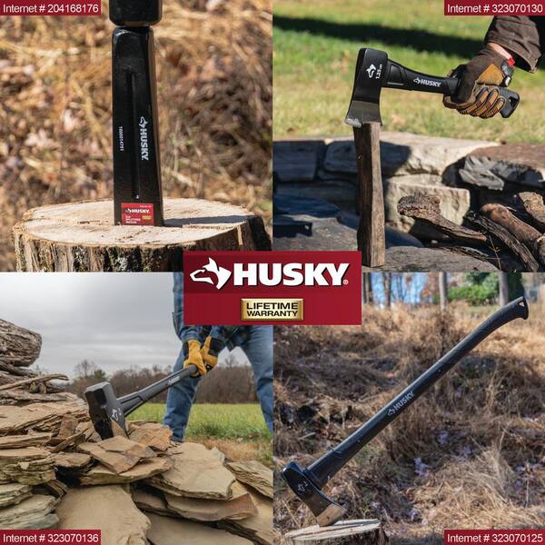 Husky 4 lbs. Engineer Hammer with 14 in. Fiberglass Handle