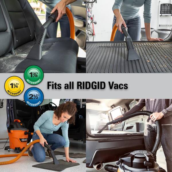1-1/4 in. to 2-1/2 in. Claw Nozzle Accessory for Wet/Dry Shop Vacuums 1-1/4 in. to 2-1/2 in. Claw Nozzle Accessory for Wet/Dry Shop Vacuums