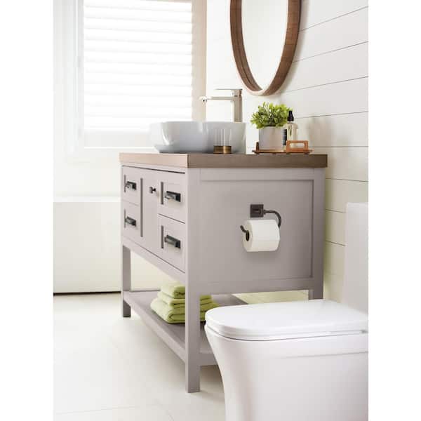 Appoint 7-1/16 in. (179 mm) L Single Post Toilet Paper Holder in Oil Rubbed Bronze