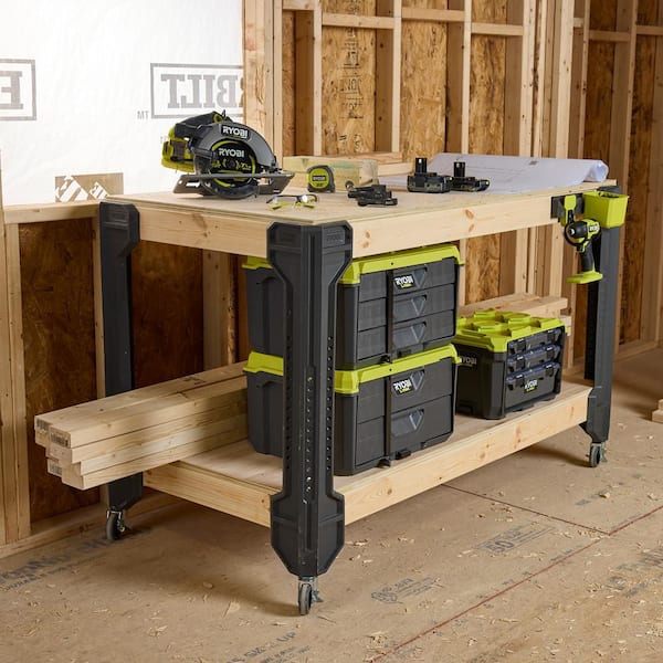 オーダー制作…組立式【work‐bench・type2】制作受付専用 RYOBI FRAMEWORK Customizable Workbench Kit – Garage Wood Work