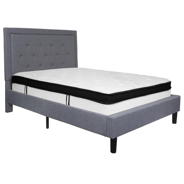 Carnegy Avenue Light Gray Full Bed Set