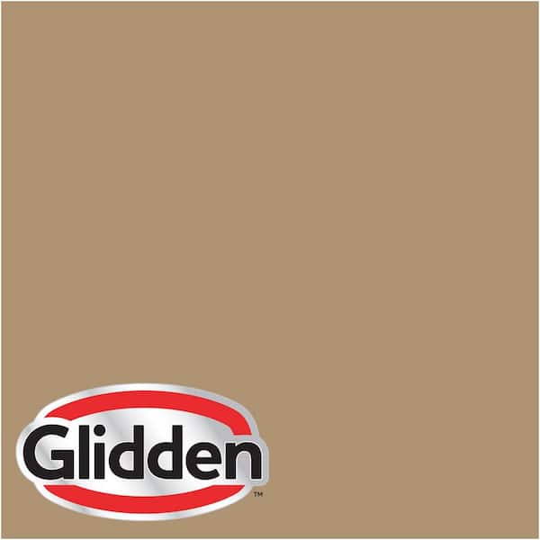 Glidden Premium 1-gal. #HDGWN47 Golden Basketry Semi-Gloss Latex Exterior Paint