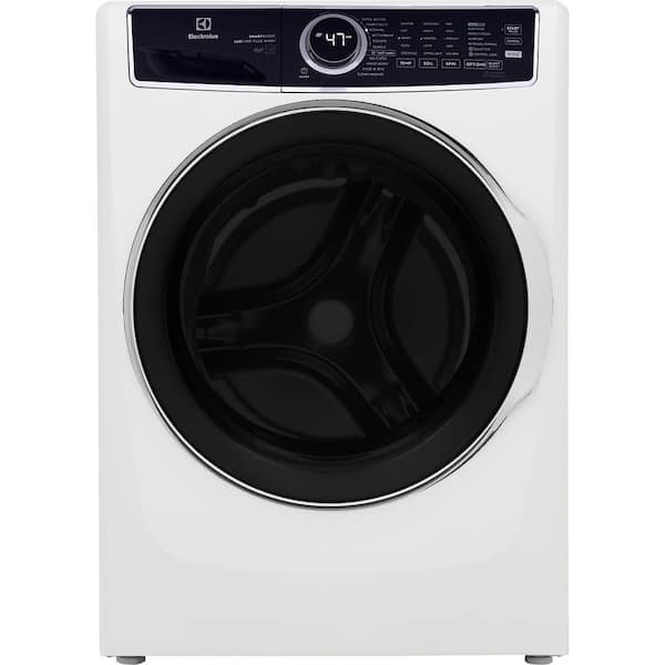 Electrolux 27 in. W 4.5 cu. ft. Front Load Washer with SmartBoost, LuxCare Plus Wash System, Perfect Steam, ENERGY STAR in White