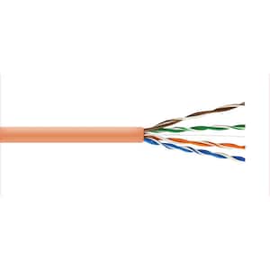 Cat5E 100 ft. Tan 24-4 Indoor/Outdoor Twisted Pair Cable