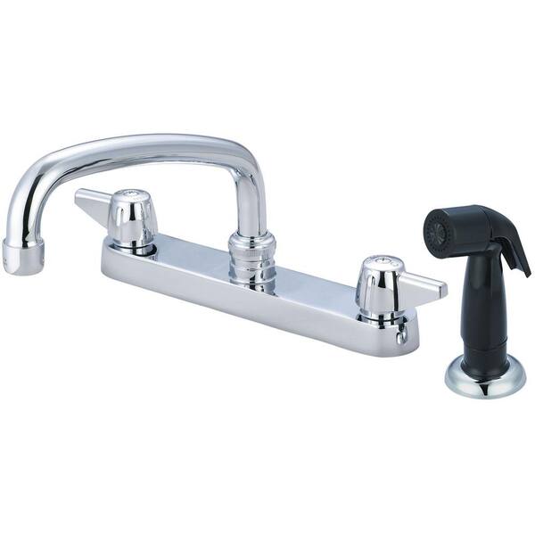 Reviews for Central Brass Double-Handle Cast Brass Standard Kitchen ...