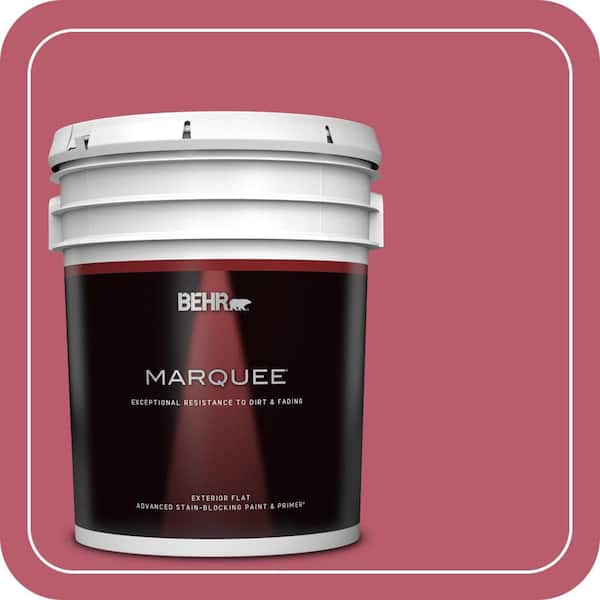 BEHR MARQUEE 5 gal. #MQ1-06 Sensuous Flat Exterior Paint & Primer