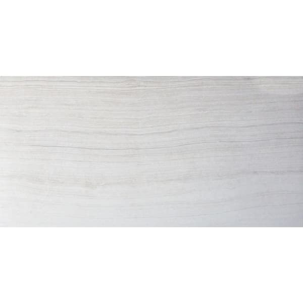 MSI Eramosa Glacier 12 in. x 24 in. Glazed Porcelain Floor and Wall Tile (12 sq. ft./Case)