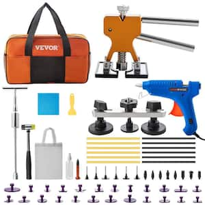 VEVOR Car Dent Removal Tool Paintless Dent Puller Repair Kit LED Baffle  Board Glue Tabs for Minor Auto Dent Removal (89-Piece) QCAHXFQ89110V99KVV1  - The Home Depot