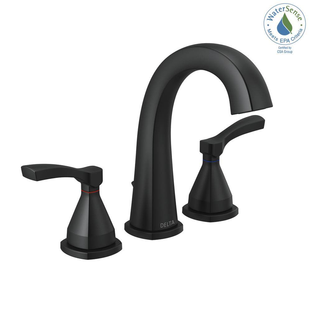 Modern Ascend 16" Widespread Stainless Steel Bathroom Faucet with Drain