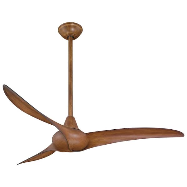 Minka Aire F843-DK Wave Distressed Koa 52" Ceiling Fan with Remote Control 