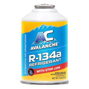 12 oz. A/C Avalanche R-134a Car Refrigerant AC Recharge with Stop Leak