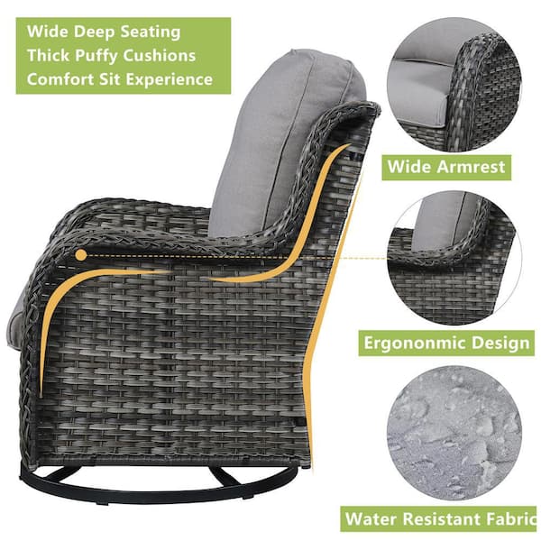 New Long Cushion Recliner Rocking Chair Cushion Thick Seat Cushion