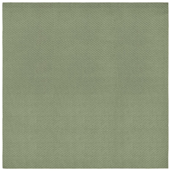 Town Square Sage 12 ft. x 12 ft. Geometric Area Rug