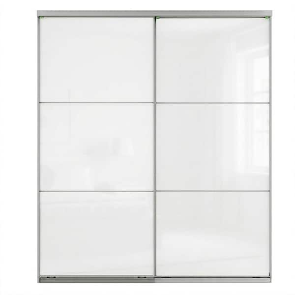 Kameco22ページ Kobiworks 72 in. x 96 in. 3-Lite White MDF Board Interior Closet