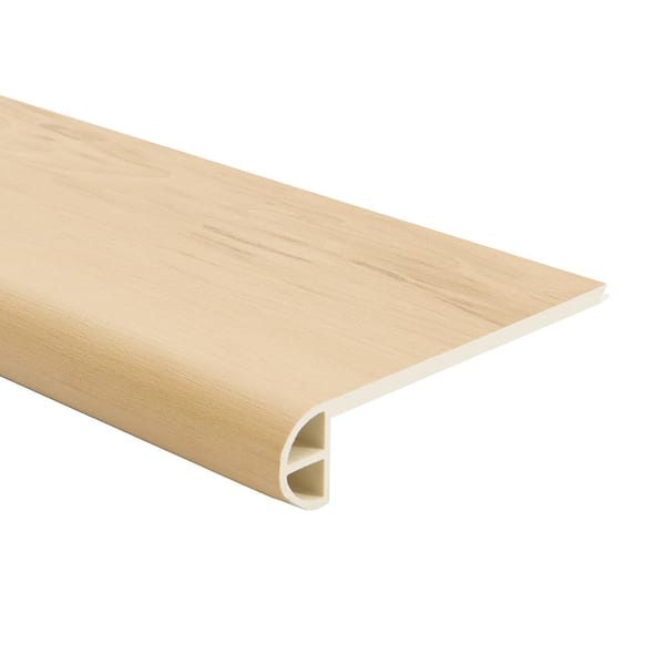 Malibu Wide Plank Maple Tiburon 0.944 in. Thickness X 4.527 in. Width X 94.48 in. Length Vinyl Flush Stair Nose Molding