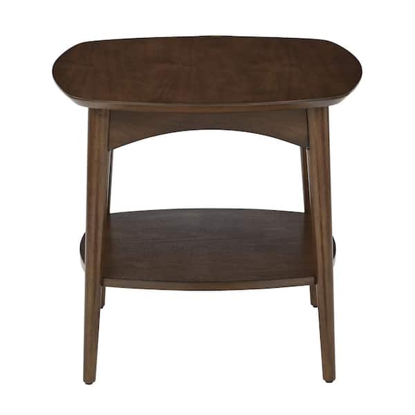 OSP Home Furnishings Copenhagen Walnut Accent Table