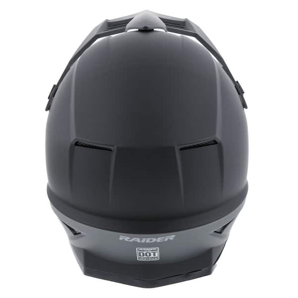 RAIDER Z8 ADULT MX HELMET BLK-3XL 2190618 - The Home Depot