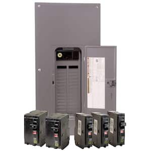QO 200 Amp 30-Space 40-Circuit Indoor Main Breaker Load Center with Cover - Value Pack
