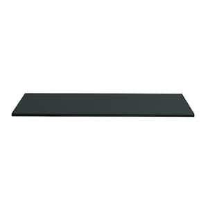 Edge Pull Collection 5-1/16 in (128 mm) Matte Black Drawer Pull