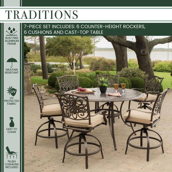 sam's club bar height patio set