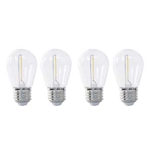 11-Watt Equivalent S14 String Light LED Light Bulb 5000K Daylight (4-Pack)