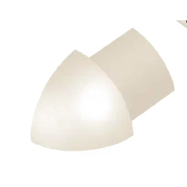 DURAL DURONDELL 0 in. D x 0.39 in. W x 0 in. L Round Edge Ext Crnr Aluminum Pwdr Ctd Concrete Sand Molding, Transition Trim