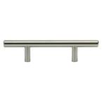 Rok Solid 3 in. (76 mm) Center-to-Center Brushed Nickel Kitchen Cabinet ...