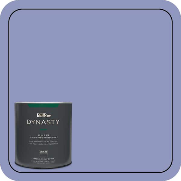BEHR DYNASTY 1 qt. #610B-4 Intuitive Semi-Gloss Enamel Exterior Stain-Blocking Paint & Primer