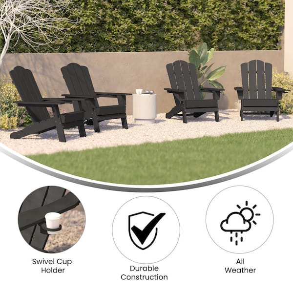 resin adirondack chairs set of 4