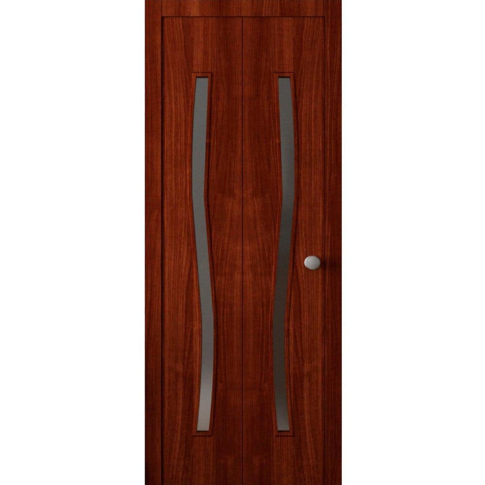 3012 72 in. x 96 in. Sold Core Walnut Franko Color Wood Bi-fold Door with Hardware price history on PriceWatchPro