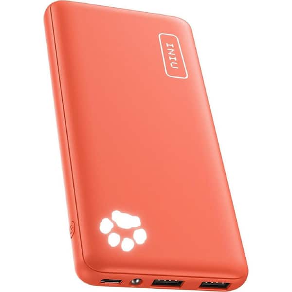 Compact 5000/10000mAh Portable Power Bank with LED Light, Universal Mobile  Phone Charger