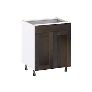 Lincoln Chestnut Solid Wood Assembled Base Kitchen Cabinet with a Drawer (27 in. W X 34.5 in. H X 24 in. D)
