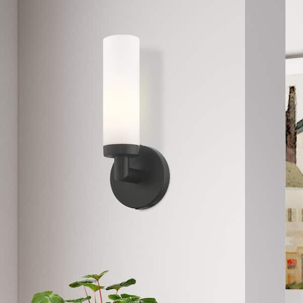 AVIANCE LIGHTING Aspen 1 Light Black ADA Single Sconce HD76563