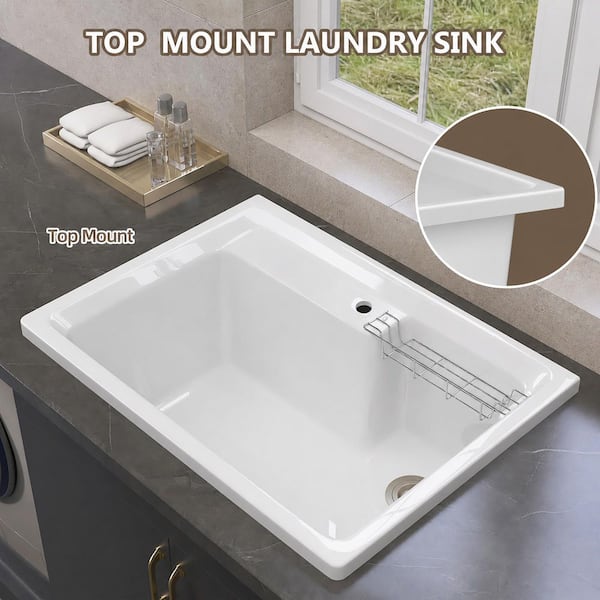Zeafive All-in-One 30 in. W x 22in. Drop-in Topmount Single Bowl