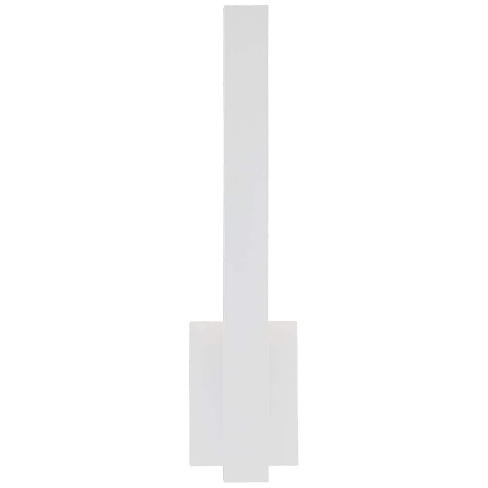 Haus White Acrylic Dimmable LED Wall Sconce