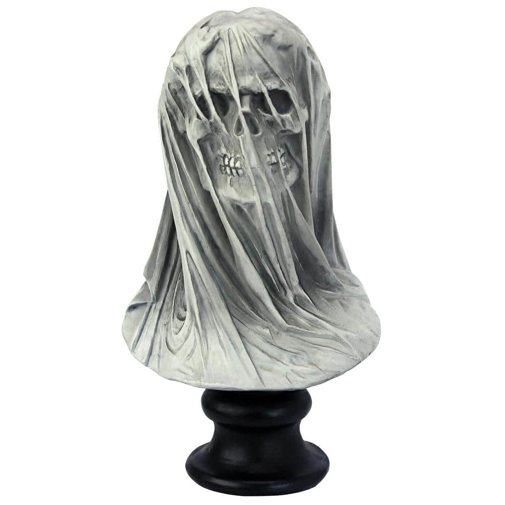 Design Toscano Samhain's Veiled Maiden of Death Bust Novelty Statue CL7657  - The Home Depot