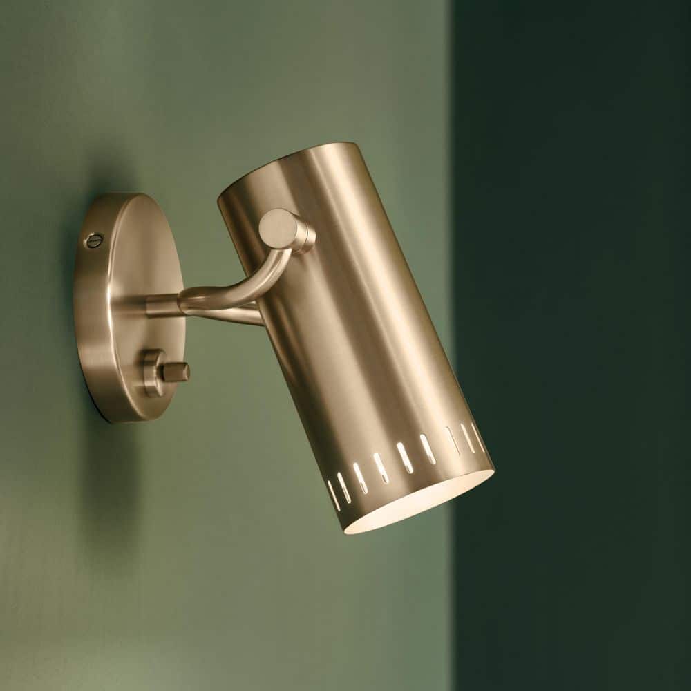 Ruehl 7.25 in. 1-Light Wall Sconce in Champagne Bronze price history on PriceWatchPro
