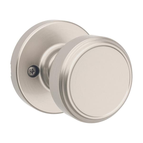 Maven Satin Nickel Half Dummy Round Door Knob