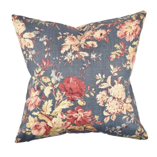 Vesper Lane Elegant Floral Down Standard Throw Pillow