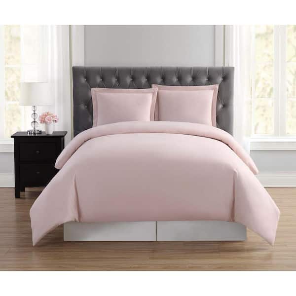 Truly Soft Everyday 3-Piece Blush Full/Queen Duvet Cover Set