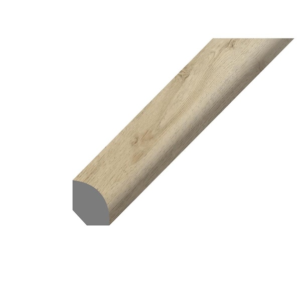 Bruce Hydralock Forested Pass .75 in. Thick x .63 in. Wide x 94 in. Length Vinyl Quarter Round Molding