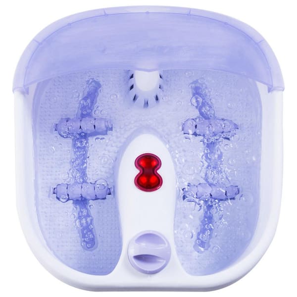 Costway Electrical Foot Tub Basin Point Massage Home Use Therapy Machine Health Spa