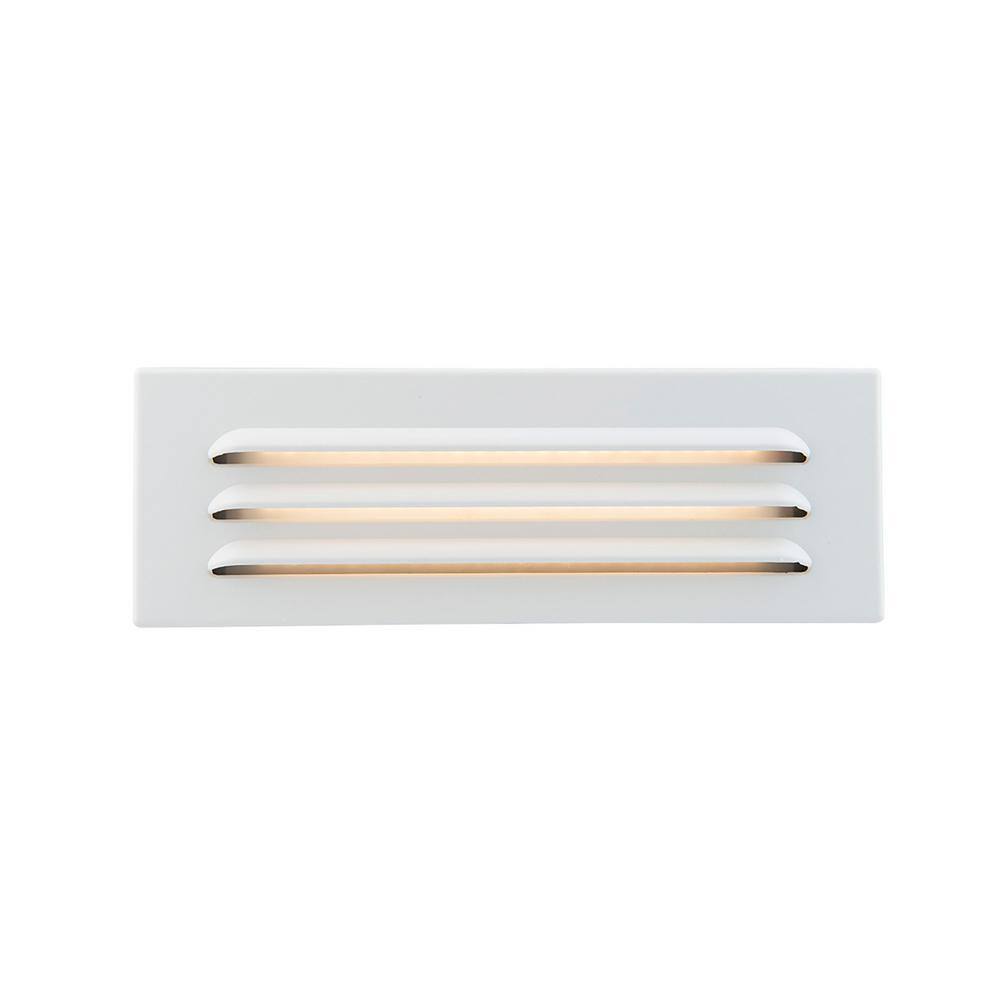 White Aluminum Alloy 9in LED Step and Wall Light
