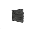 Stacked Stone Iron Ore 12 in. x 12 in. Faux Stone Siding Sample