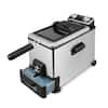 KALORIK 4.2 Qt. SS Digital Deep Fryer with Oil Filtration KPRO FT 42777 SS  - The Home Depot