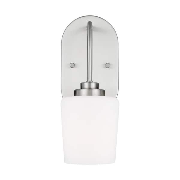 Designers Fountain Aristo 1-Light White Modern/Contemporary Vanity Light Bar Designers Fountain Aristo 1-Light White Modern/Contemporary Vanity Light Bar