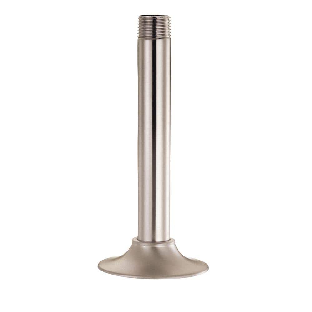 6 in. Ceiling Mount Shower Arm with Flange in Brushed Nickel price history on PriceWatchPro